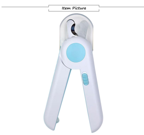 "LED Light Pet Nail Clippers"
