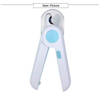 "LED Light Pet Nail Clippers"