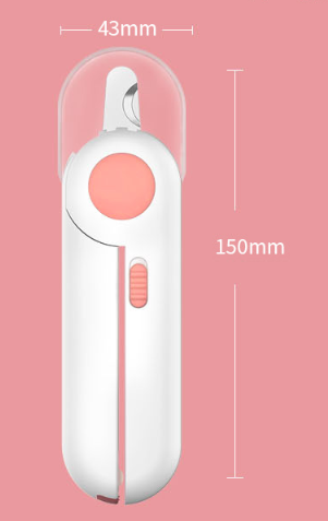 "LED Light Pet Nail Clippers"