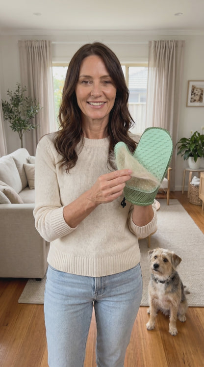 Pet Grooming & Massage Glove